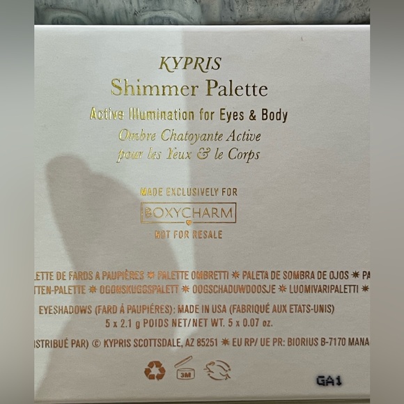 Kypris eyeshadow palette - shimmer palette - Picture 2 of 4